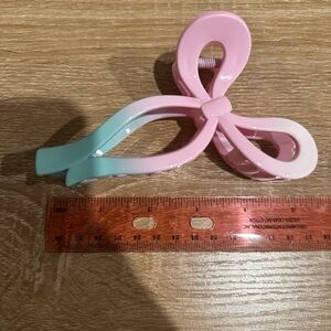 Stylish Pink and Mint Hair Clip